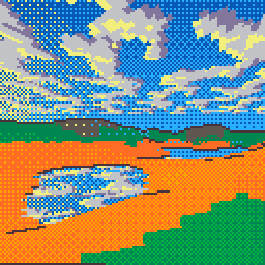 Pico8 Terrain Renderer