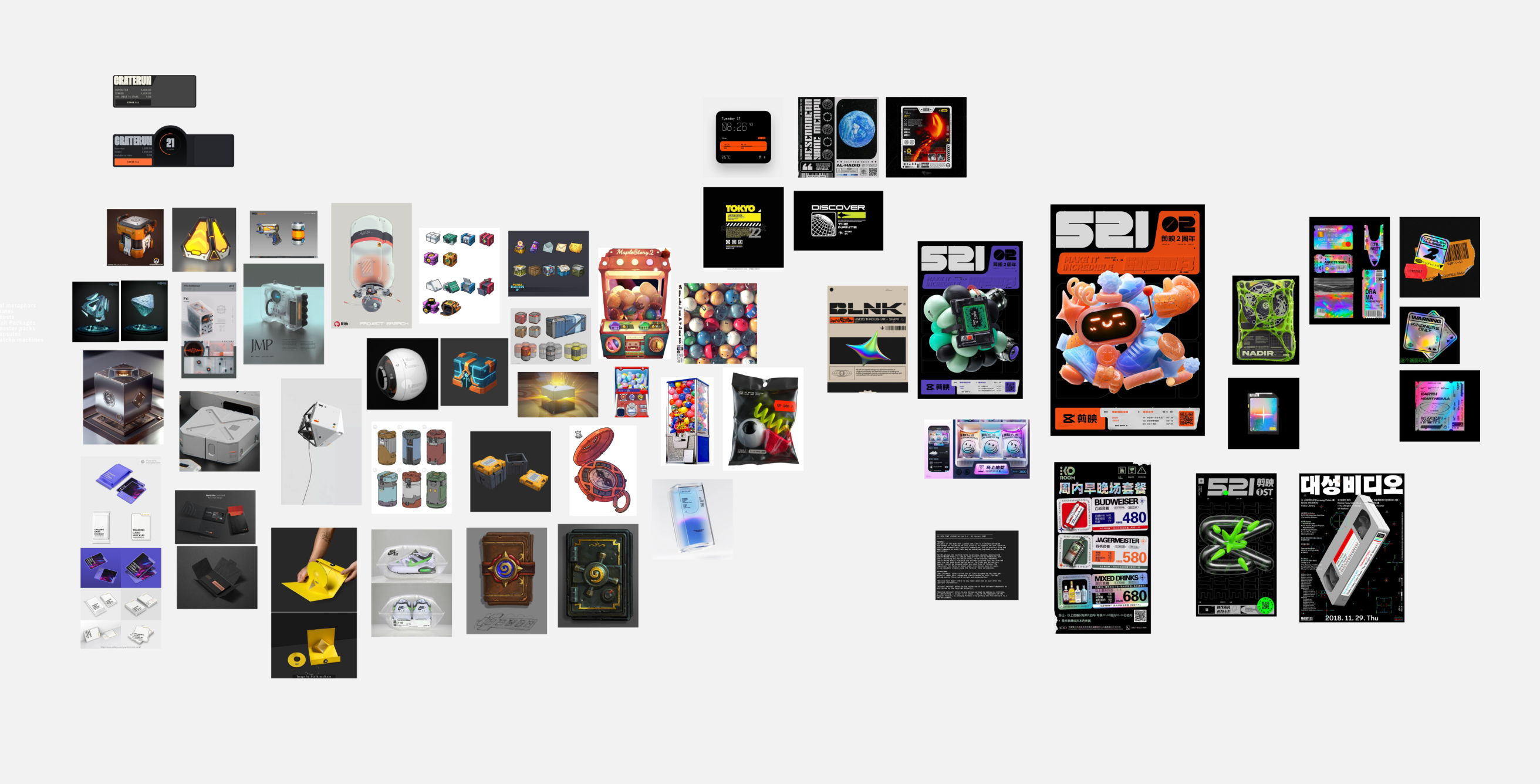 Brand moodboard